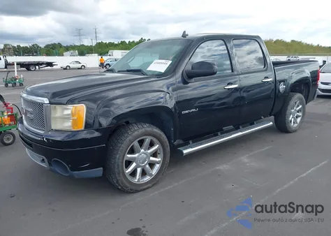 2013 GMC Sierra 1500 Denali z USA, uszkodzony, nr VIN 3GTP2XE21DG198892